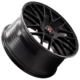 SPACWHEELS F083 GLOSS BLACK FLIP