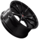 SPACWHEELS SW11 GLOSS BLACK FLIP