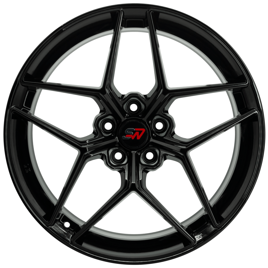 SPACWHEELS SW33 GLOSS BLACK